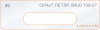 Вставка для шаблона «99 лицо скрытой петли 130х27»