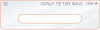 Вставка для шаблона «92 лицо скрытой петли 155х18»