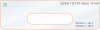 Вставка для шаблона «20 лицо скрытой петли 111х24»